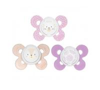 Chicco Chupete Silicona Physio Comfort Ni?a 6-16 M 2 U
