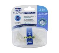 Chicco Chupete Silicona Physio Minisoft Noche 2 - 6 Meses 2 uds