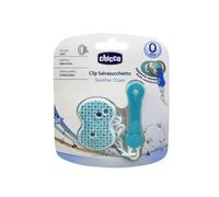 Chicco Clip Salvasucchietto broche para chupete Azul Niño