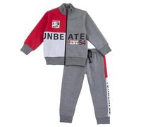 Chicco, Completo tuta due pezzi: felpa con zip e pantaloni, Niños, Gris, 10A, Diseñado en Italia