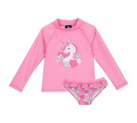 Chicco, Conjunto Bañador para Niño y Niña, Conjunto de Dos Piezas con Camiseta de Manga Larga y Braguita, Cómodo y Versátil, Ideal para el Mar o la Piscina, Ropa Niño y Niña, Diseñado en Italia