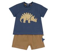 Chicco Bebé-Niños Conjunto con Camiseta y Pantalones Cortos con Gráficos a la Moda 261