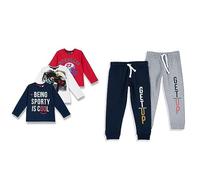 Chicco Conjunto de Camiseta+pantalón Largo - Azul