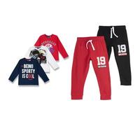 Chicco Conjunto de Camiseta+pantalón Largo - Rojo