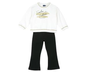 Chicco, Conjunto Niña con Sudadera y Pantalones Fabricado en Tejido Suave, Ropa para Bebé, Designed in Italy