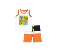 Chicco, Conjunto Niño con Camiseta sin Mangas y Pantalones Cortos en Tejido Suave, Designed in Italy, Ropa Bebé 0-24