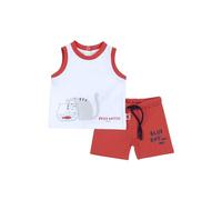 Chicco, Conjunto Niño con Camiseta sin Mangas y Pantalones Cortos en Tejido Suave, Designed in Italy, Ropa Bebé 0-24