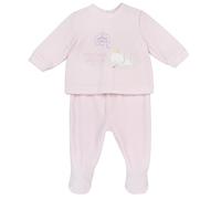 Chicco, Conjunto para Bebé con Camiseta y Pantalón Fabricado en Suave Chenilla, Ropa para Niña 0-24 Meses, Designed in Italy