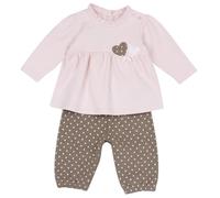 Chicco, Conjunto para Bebé con Camiseta y Pantalón Fabricado en Tejido Suave, Ropa para Niña 0-24 Meses, Ideas de Regalo para el Nacimiento, Designed in Italy