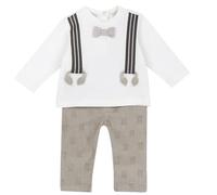 Chicco, Conjunto para Bebé con Camiseta y Pantalones, Ropa Bebé 0-24 Meses, Ideas de Regalo para el Nacimiento, Designed in Italy