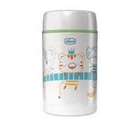 Chicco Contenedor Térmico para Alimentos, Porta Comida Térmico, Mantiene la Temperatura hasta 6 horas, Para alimentos calientes y fríos, Contenedor de Comida para Niños, Acero Inoxidable, 500 ml, 6M+