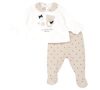 Chicco, Coprifasce e ghettina in ciniglia, Bebé - Unisex, Beige (2), 1M, Diseñado en Italia
