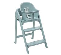 Chicco Crescendo Lite, Trona Evolutiva Bebé con 3 Configuraciones: Trona Bebés, Silla Elevadora para Niños y Taburete para adultos, De 6 meses hasta 110 kg, Cierre compacto Plegable, Verde agua