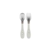 Chicco Cubiertos de Metal 18m+ Gris