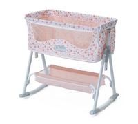 Chicco Cuna Next to Me para muñecas, para niños a Partir de 3 años, Cuna de Juguete, Regulable en Altura, con Estructura metálica y Detalles realistas, fácil de Montar, con Modo balancín o Fijo