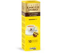 100 Cápsulas Caffitaly System Chicco D'Oro : Italiano,Tradition,Café Crem ,Dek