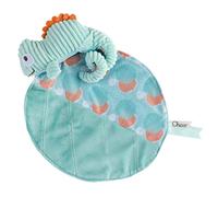 Chicco Dou Dou Camaleón, Peluche para Bebé con Forma de Camaleón, de Tela Suave Tipo Doudou Terciopelo, Lavable a Máquina, Embalaje de Plástico Reciclado