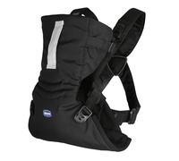 Chicco EasyFit Portabebés Ergonómico de 0 Meses a 9 kg, Mochila Fácil de Usar para Llevar el Bebé Mirando hacia los Padres, con Sujeción para Cabeza y Cuello, Negro