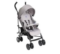 Chicco Echo Lite, Silla de Paseo Bebé Ligera, 0+ Meses-22 Kg, Respaldo Reclinable en 4 Posiciones, Asiento Espacioso, Paragolpes, Cierre Paraguas, Frenos Gemelos y Ruedas Delanteras Giratorias, Beige