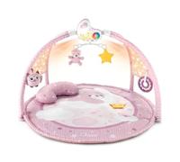 Chicco Enjoy Colours, Gimnasio para Bebés 3en1 Rosa, Juguete Multifunción Electrónico con Alfombra de Juegos, Estrella Proyector, Luz Nocturna Extraíble y Música Relajante - Juguetes Bebé 0+ Meses