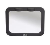 Chicco Espejo para Coche para Bebé con Luz LED para Asientos Traseros, Espejo Retrovisor con Iluminación Suave Nocturna y Correas Ajustables, Seguridad y Control del Niño en Viajes en Coche