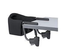 Chicco FastLock - Silla alta portátil con gancho para bebés y niños pequeños, se instala en cuestión de segundos, color negro y negro