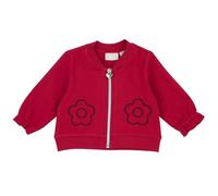 Chicco, Felpa con zip, Bebé-Niñas, Rosso, 9M, Diseñado en Italia