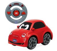 Chicco Fiat 500 RC Coche Radiocontrol, Coche Teledirigido de Carreras Deportivo para Niños, Coche Radiocontrol con Volante Intuitivo, Juguetes Niños, 2 a 6 Años, Color Rojo