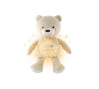 Chicco - Proyector Baby Bear Peluche Extrasuave Con Efectos De Luz Y Melodías Color Rosa