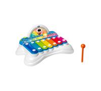 Chicco Xilófono Arcoíris para Bebés y Niños con Canciones del Zecchino de Oro, Modalidad de Juego Tradicional y Electrónica, Baquetas Incluidas, Instrumentos de Juguete para Niños de 1 a 4 Años