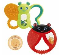 Chicco Funny Relax- Mordedores de silicona Que Masajea las encías 6M+, diseños surtidos, 1 unidad