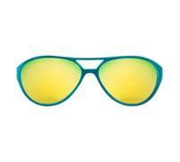Chicco Gafas de sol Baby 36 meses+, lentes resistentes y antiarañazos, protegen de los rayos UVA y UVB, montura suave y flexible, lentes espejadas de colores, funda para gafas de sol incluida, Verde