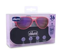 Chicco - Gafas de sol - Kids 36m+ - Protegen UVA/UVB, lentes antiarañazos, montura flexible - Rosa