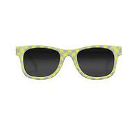 Chicco - Gafas de Sol Infantiles Para Niños De 2 años, Con Montura flexible y Lentes Anti Arañazos, Color Gris y Amarillo Cactus