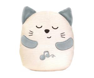 Chicco, Gatito Ronroneador, Peluche Electrónico Interactivo, Reproduce el Sonido y Las Vibraciones de los Ronroneos del Gato, Música Clásica, Tacto Suave, Lavable en Lavadora, Juguete Bebés +0 Meses