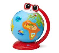 Chicco Globo Terráqueo, Juguete Educativo Parlante, Para Aprender Geografía, Música y Curiosidades del Mundo, Flora y Fauna, +300 Frases, Concursos y Canciones, Método Montessori