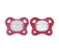 Chicco Chupetes PhysioForma Dual Soft Rosa 16-36M 2 unidades