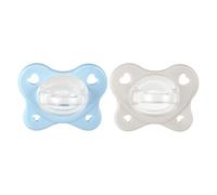 Chicco Chupete Physioforma Dual Soft Azul/Gris 2-6m 2 uds