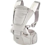 Chicco Hip Seat Mochila Portabebé de 0 Meses a 15 kg, Mochila Porteo Bebé Multifunción 3 en 1 con Base Rígida Extraíble, Hombreras Acolchadas, Capucha Protectora, Marsupio bebé, 8 Posiciones, Beige
