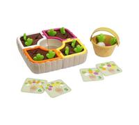 Chicco Huerto Sensorial Montessori 21 Piezas, Juego Educativo para Aprender Números y Colores, Desarrollo de la Motricidad Fina y Lógica, Regalo para Niños, con 12 Verduras de Colores, 1 A