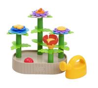 Chicco Jarrón de Flores Juguete para Niños - Set de 33 Piezas Creativo con Regadera Mágica y Flores para Montar - Juego Educativo Montessori para Motricidad Fina y Habitación Infantil - Idea Regalo