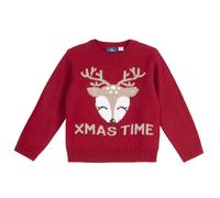 Chicco Jerséis de Punto Navideños, Unisex niños, Rojo (3), 6 años, Diseñado en Italia