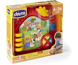 Chicco- Juego ABC - Libro parlante de la Granja, Color (Artsana 00010514000000)