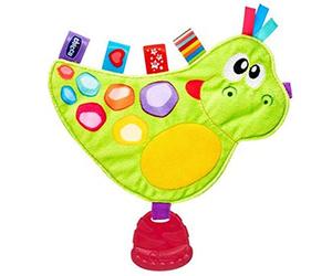Chicco Juego Arthur Dinosaurio, Animalito de Tela con chirriador, 3-24 Meses