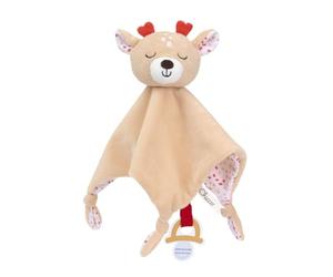 Chicco Juego Cervatillo Doudou, Muñeco De Terciopelo Suave con Forma De Ciervo, Peluche para Bebés, Suave para Abrazar, Detalles Bordados, para Dormir, Regalo De Nacimiento, Juego De 0+ Mes
