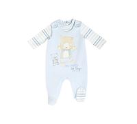 Chicco - Juego de 2 piezas Body Manga Larga + Pelele 1 mes azul claro