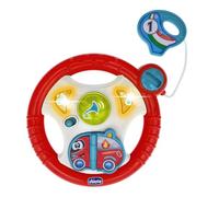 Chicco Juego Mi Primer Volante, Volante Electrónico para Niños con Luces y Sonidos, Actividades Manuales, con Gancho para Cochecito, 6-36 Meses
