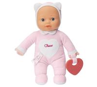 Chicco Juego Mi Primera Muñeca, con Suave corazón mordedor para la dentición, Blanda y Ligera, Lavable en Lavadora, 0 Meses+