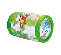 Chicco Jungle Musical Roller, Rodillo Inflable para Gatear, Juguete para el Desarrollo de la Coordinación 2 en 1, con Efectos Sonoros, Temática Selva, Colores Vivos, para Niños de 6 Meses a 3 años