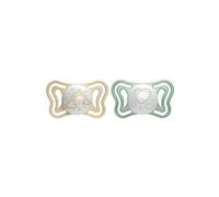 Chicco - Pack 2 chupetes Physio Light Glow 2-6M
